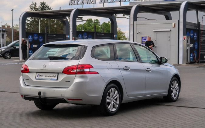 Peugeot 308 cena 37500 przebieg: 146526, rok produkcji 2016 z Środa Śląska małe 529